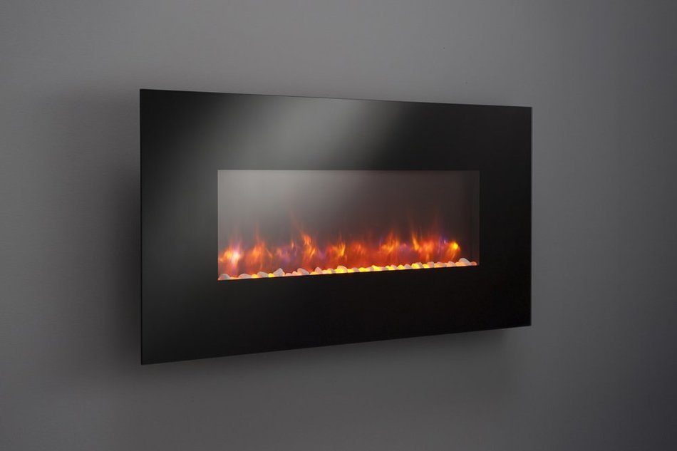 Linear Electric Fireplace Size: 78"