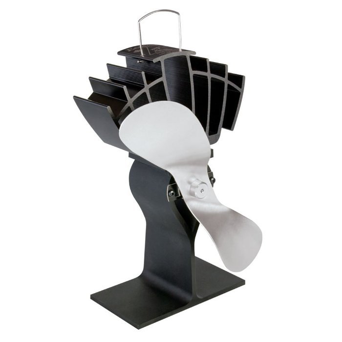 Midwest Hearth Eco Fans for Wood Stoves | Heat Powered Ecofan for Your Wood or Pellet Stove Heater | Silent Fan... N6
