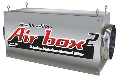 Hydrotek 1200 CFM Air Box 3 Stealth Edition, 8" N2