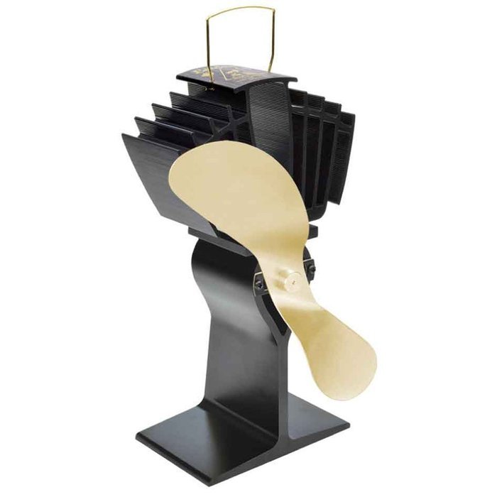 Midwest Hearth Eco Fans for Wood Stoves | Heat Powered Ecofan for Your Wood or Pellet Stove Heater | Silent Fan... N7