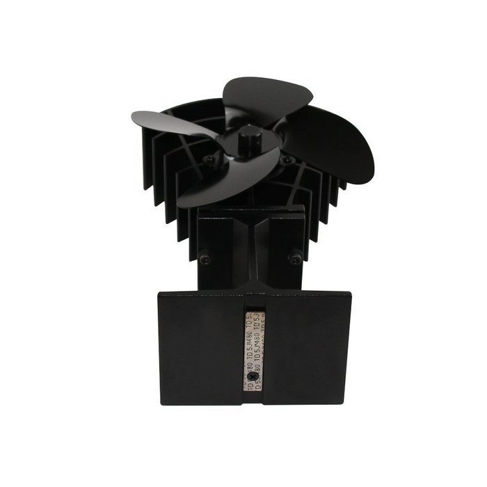 Neat824 Heat Powered Stove Fan, 4 Blades Wood Burning Stove Fan, High Airflow & Silent Performance, Save 12%-15%... N5