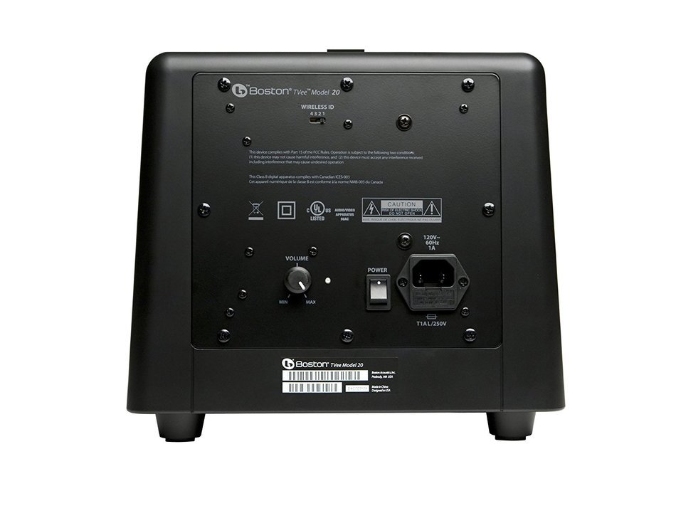 Boston Acoustics TVEEM20B TVee Model 20 Home Entertainment System (Black) (Discontinued by Manufacturer)