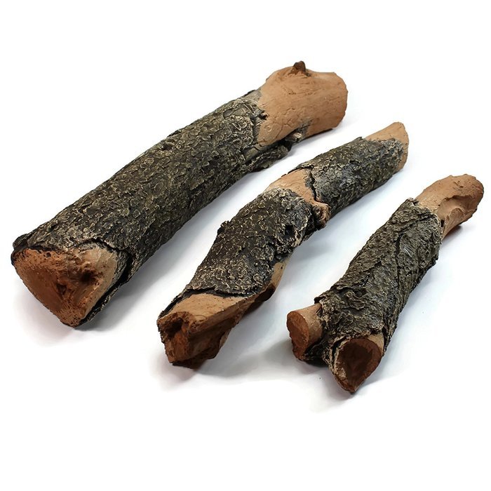 Midwest Hearth Gas Logs Deluxe Decorative Branch and Twig Set | Cast From Real Logs and Hand Painted in USA (Oak... N12
