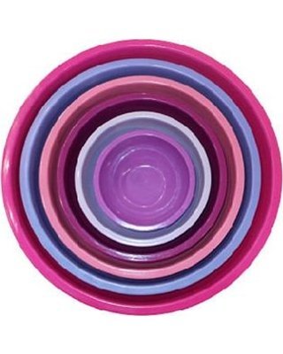 Gourmet Home Products 6-Piece Melamine Mixing Bowls Set
