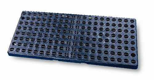 Enpac 7006-BK Replacement Grate, 2000 lbs Load Capacity, 48" Length x 23" Width x 2" Height, Black