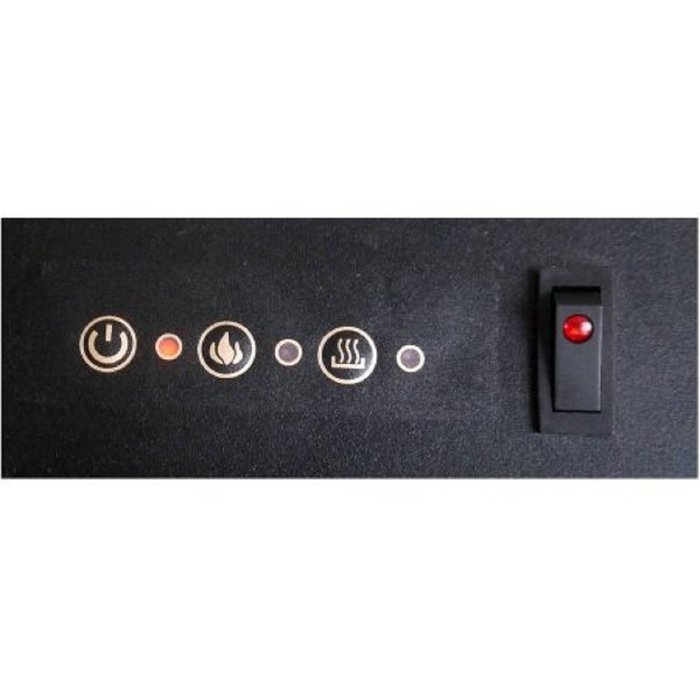 Kissmoji 60" Wall-Mounted Fireplace N4