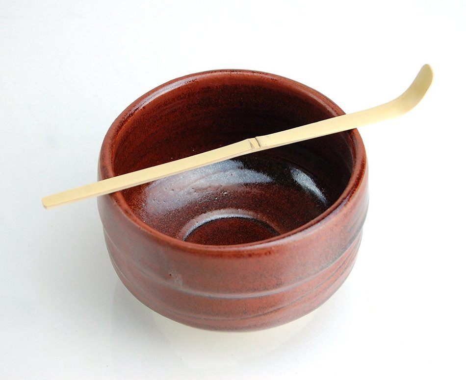 Red Raku Japanese Ceremony Tea Bowl | Ryu Mei |#84618062 | Red | 16oz | Matcha Green Tea Powder | Chawan | Minoyaki...