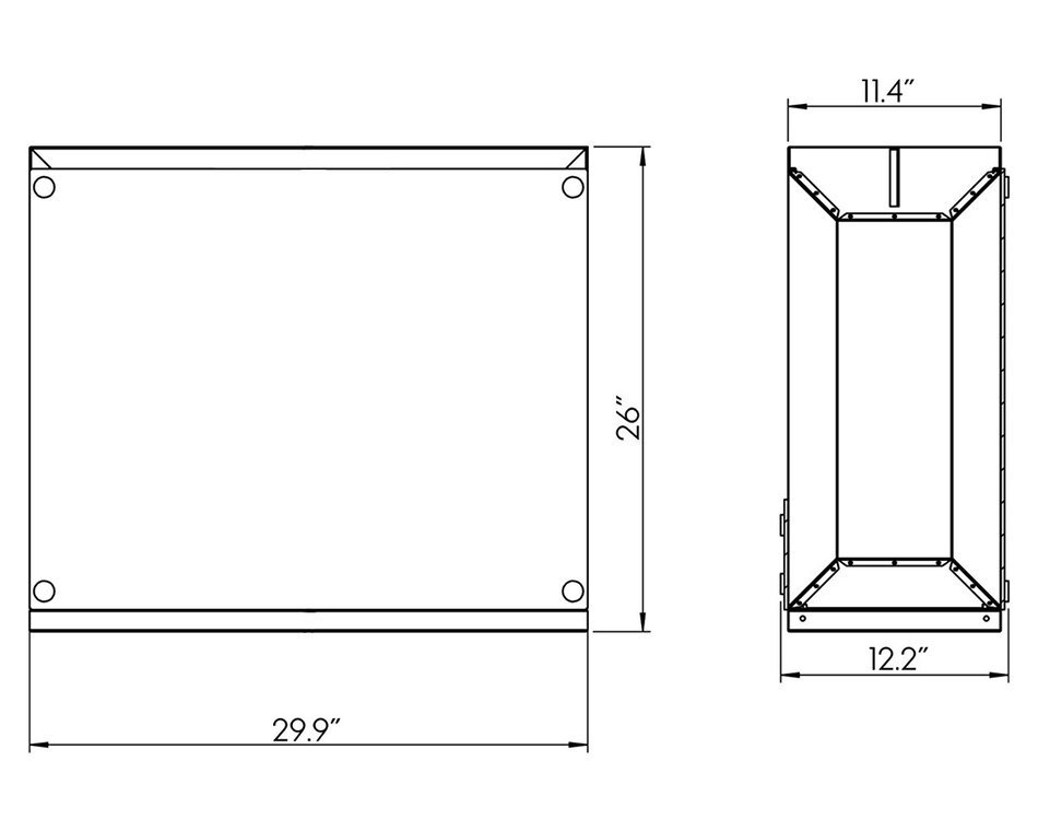 Ignis Mecca Freestanding Ventless Ethanol Fireplace UL Listed / UL Approved Fireplace N3
