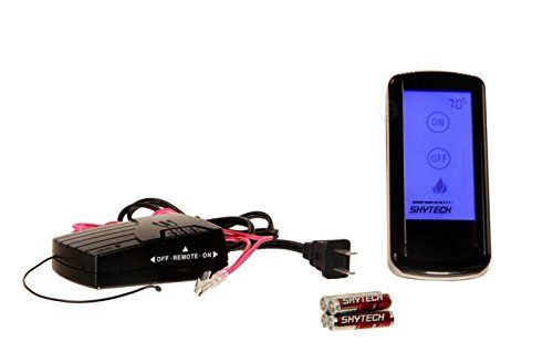 Skytech SKY-5010 110v Backlit LCD Touch Screen Fireplace Remote Control On/Off N5