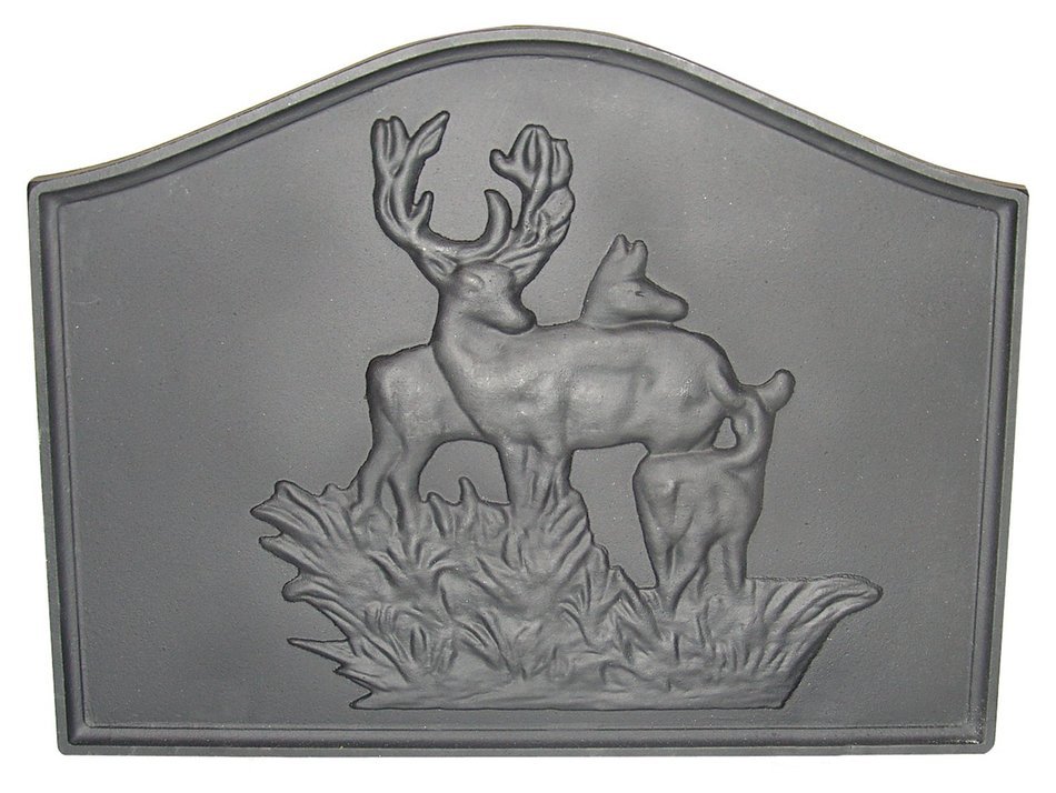 HomComfort CIFBEG Eagle Cast Iron Fireback Plates N2
