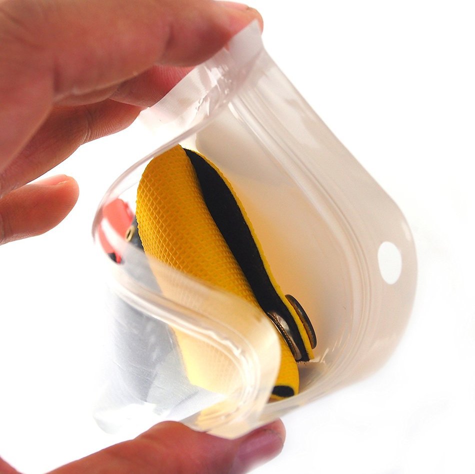 Jennysar PB5@ White Resealable Zipper Plastic Bag Accessory Bag 24 Pcs. (5 X 8 Inches)