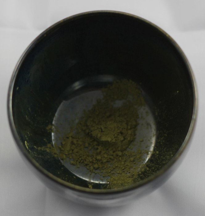 Chawan or Matcha Tea Bowl, Ceramic Bowls, Pottery Handmade in Vermont (Mixed Blue) N3