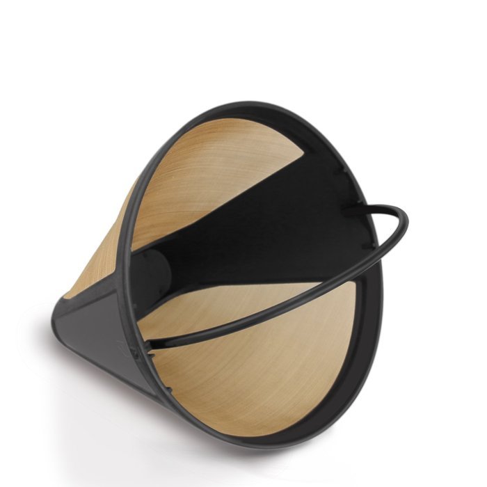 Nicelucky #4 Washable & Reusable Cone Gold Tone Coffee Filter