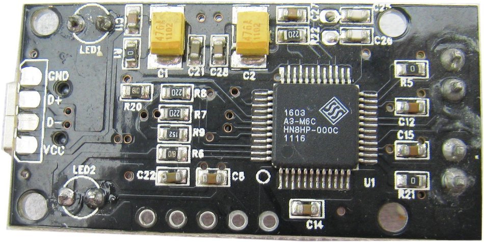 Yeeco Mini USB Audio Amplifier 5V Power Supply Power Audio Module+Audio Input Mini 2.0 with 3D Volume Adjustment N2