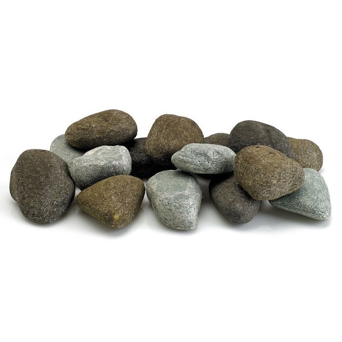 Midwest Hearth Fire Rocks | Decorative Stones for Outdoor Gas Fire Features or Indoor Gas Log Fireplaces | 15-... N23