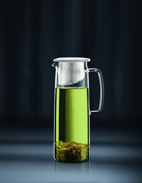 Bodum Biasca Ice Green Tea Jug, 40 oz, Red