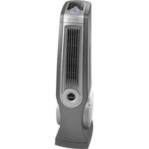 Oscillating Velocity Blower Fan With Remote, Grey