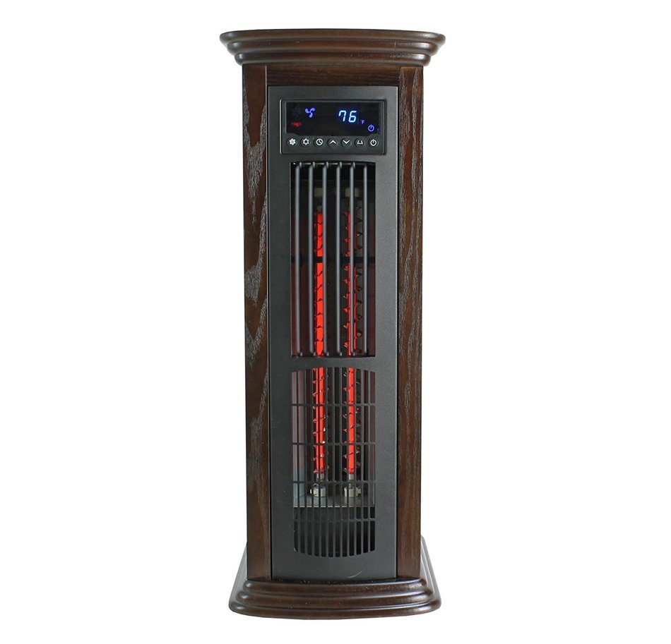 LifeSmart 4 Element 4-In-1 Electric Infrared Tower Heater & Fan N2
