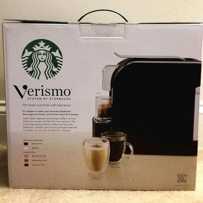 Starbucks Verismo 580 Brewer Piano Black (011023262)