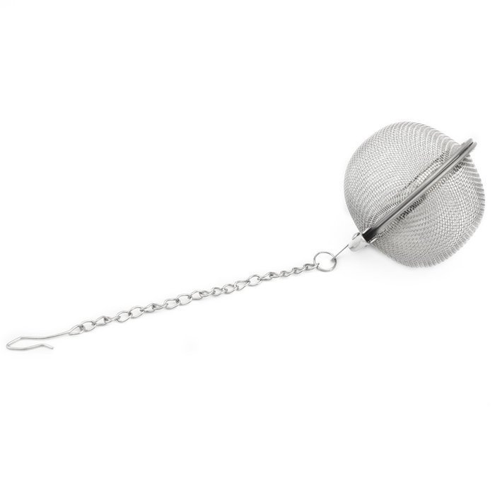 Stainless Steel Tea Ball Infuser Leaves Mesh Spoon Filter Squeeze Strainer (Style 1) N3