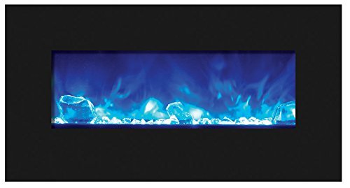 Amantii WM-BI-48-5823-WHTGLS Electric Fireplace N23