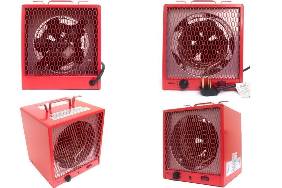 Dr. Infrared Heater DR-988 Garage Shop 208/240V, 4800/5600W Heater with 6-30R Plug