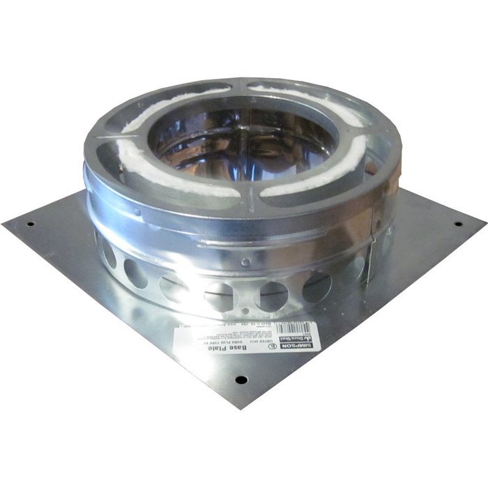 US Stove SDV6 Chimney Adapter for 1600EF Simpson Duravent Pipe N2