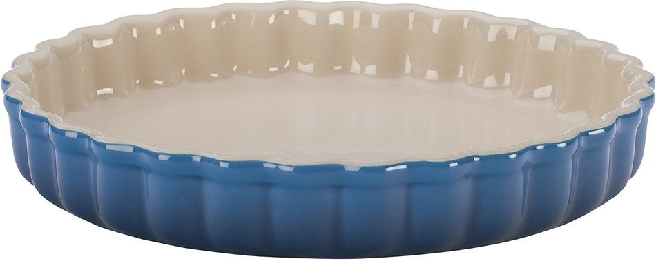 Le Creuset Stoneware 1-1/2-Quart Tart Dish, Cherry