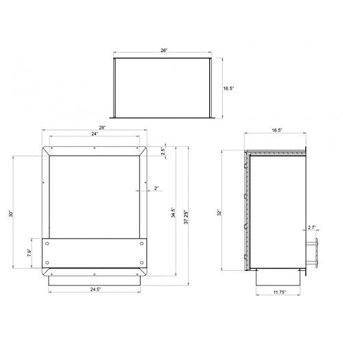 Smart Fireplace Burner SFB1212S N2