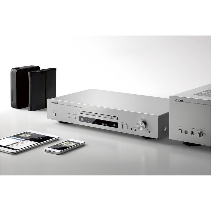 Yamaha CD-N301 (S) network CD player 192kHz / 24bit high resolution sound source corresponding Silver N2