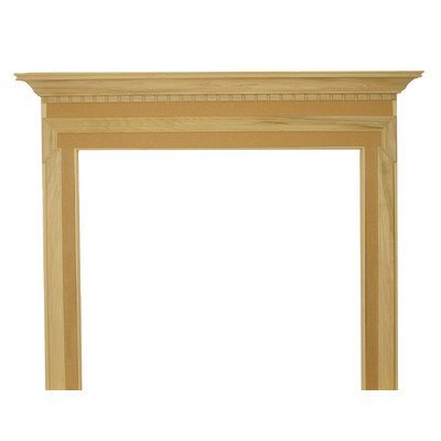 Bravada Fireplace Mantel Surround Shelf Length: 66.5", Finish: Unfinished