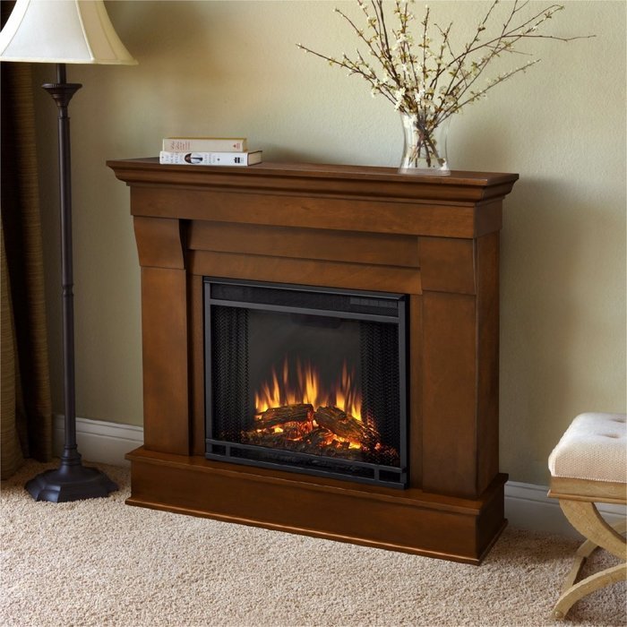 Real Flame 5910E Electric Fireplace, Small, White N4