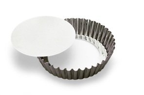 Gobel Medium Loose Removable Bottom Tart Flan - 11-7/8" x 1-1/2" High
