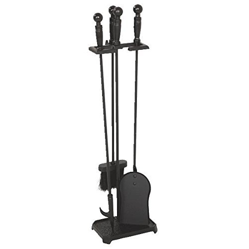 Home Impressions 4-Piece Fireplace Tool Set