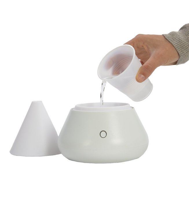 Top Ten Tech Ultrasonic Fragrance Oil Diffuser for Aromatherapy (gray)