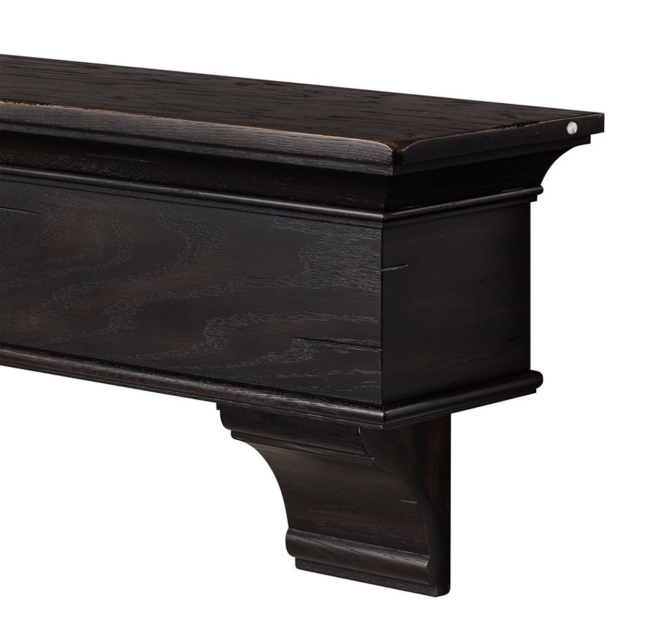 Pearl Mantels 424-60-20 Manhattan Espresso 60" Mantel Shelf N3