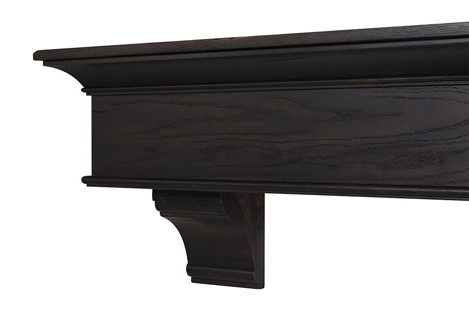 Pearl Mantels 424-60-20 Manhattan Espresso 60" Mantel Shelf N4