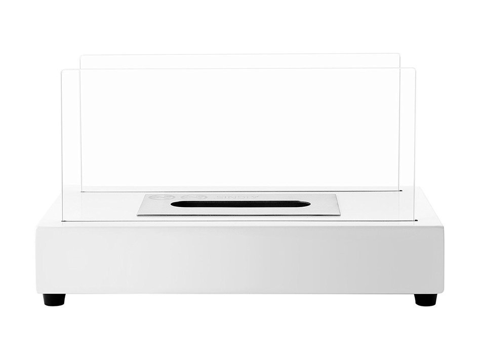Ignis Portable Tabletop Ventless Bio Ethanol Fireplace - Tower (Stainless Steel) N20