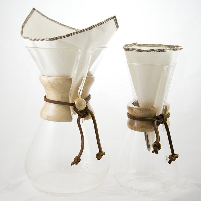 Coffeesock Resuable Filters for Chemex 3-cup - Certified Organic Cotton