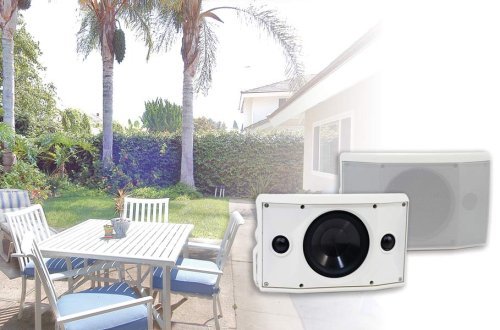 SpeakerCraft OE DT6 One - Outdoor Elements Dual Tweeter Speaker - Each (White)