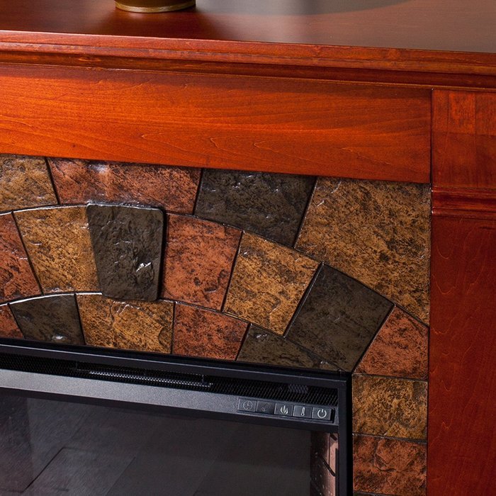 Southern Enterprises Elkmont Electric Fireplace N4