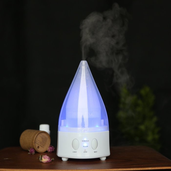 Air Humidifier Aroma Diffuser, TurnRaise Portable Ultrasonic Cool Mist Aroma Diffuser Humidifier w/ 3 Adjustable...