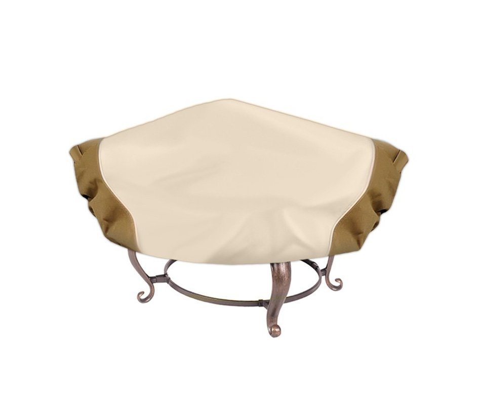 Pyle PVCFP95 Armor Shield Patio Fire Pit Cover, 40 by 40-Inch, Fits Square Fire Pit N5
