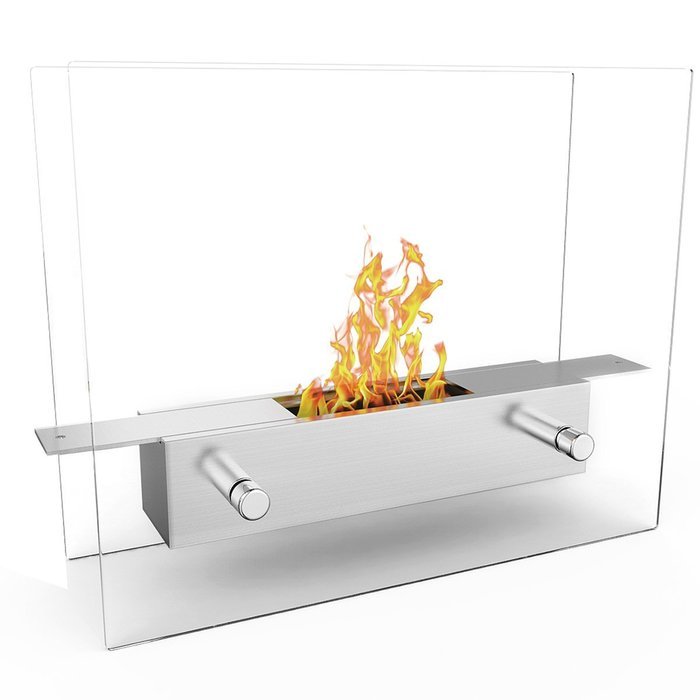 Elite Flame Lyon Portable Tabletop Ventless Bio Ethanol Fireplace N4