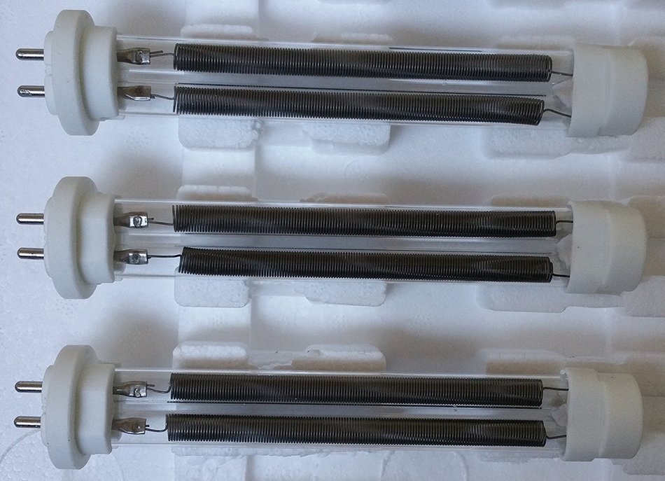 Set of 3 Double Life Bulbs/Heating Elements (1500 Watt) for EdenPURE GEN4 & USA1000 Infrared Heaters