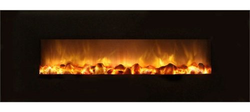 Modern Flame SF40-BILV Slim-Fire 40" Electric Recessed / Wall Mounted Fireplace