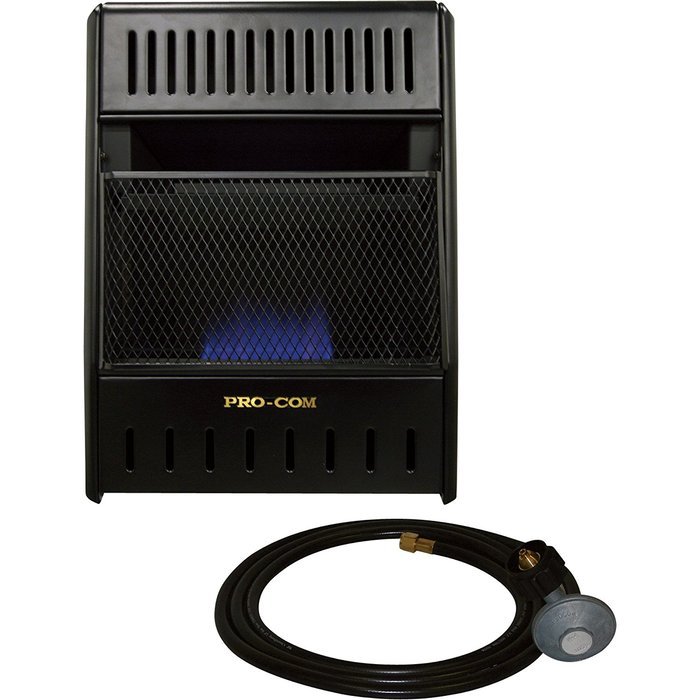 ProCom Vent-Free Propane Ice House Heater -&nbsp;10,000 BTU, 300 Sq. Ft. Heat... N2