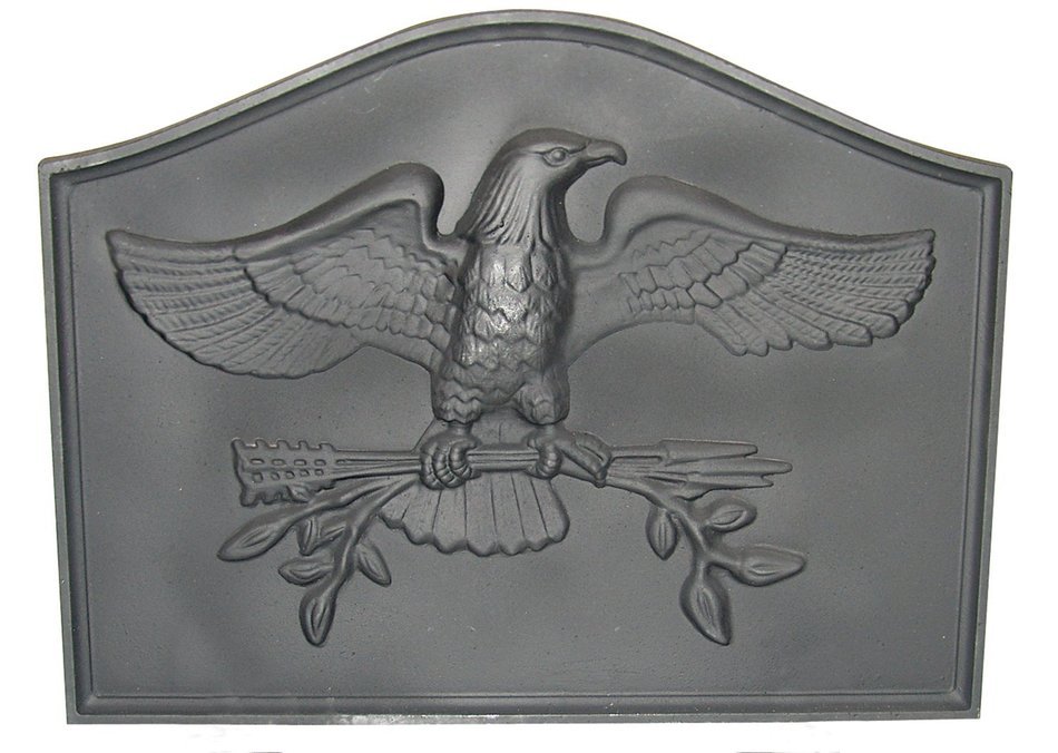 HomComfort CIFBEG Eagle Cast Iron Fireback Plates N3