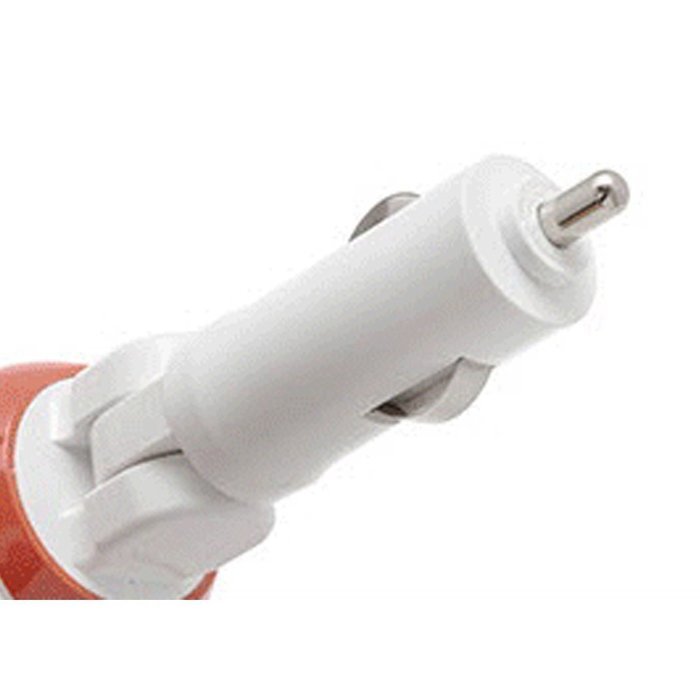 Airvita Airstick 12V Car Cigar Jack Air Purifier 180&deg; Adjustable Angle Virus Removal for Automotive (Orange) N5