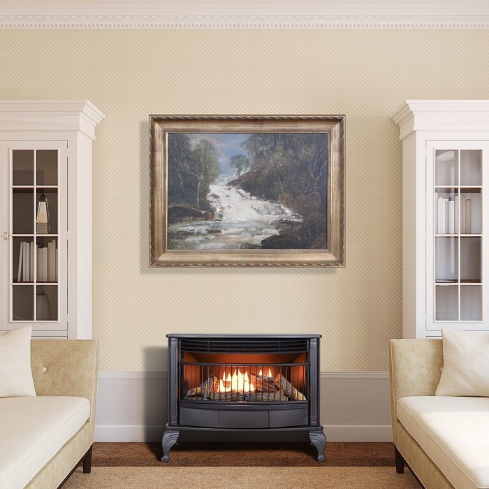 ProCom Vent Free Dual Fuel Stove- 25,000 BTU, Model QNSD250T N3
